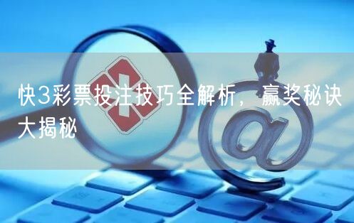快3彩票投注技巧全解析,赢奖秘诀大揭秘