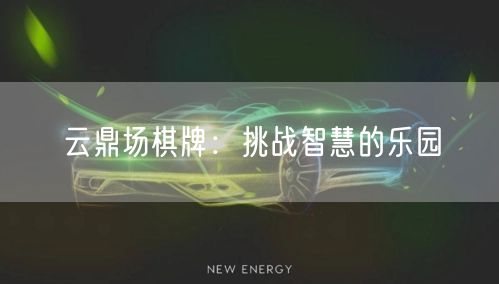 云鼎场棋牌：挑战智慧的乐园
